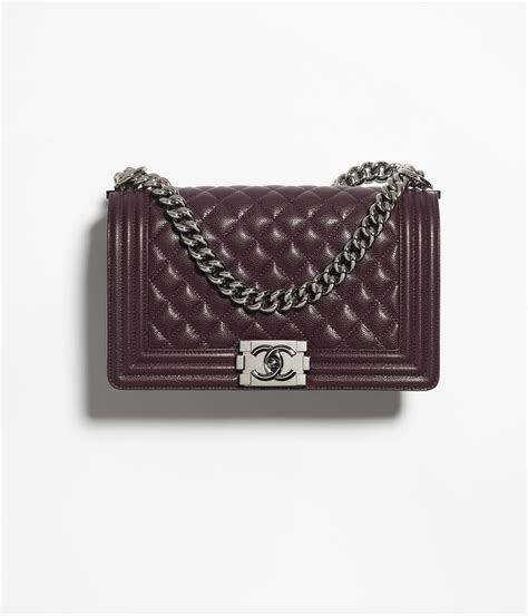 chanel boy bag shiny|Boy chanel handbag, Shiny grained calfskin & ruthenium.